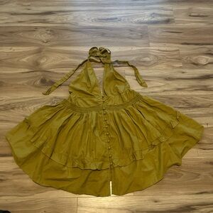 Free People Olive Mini Dress